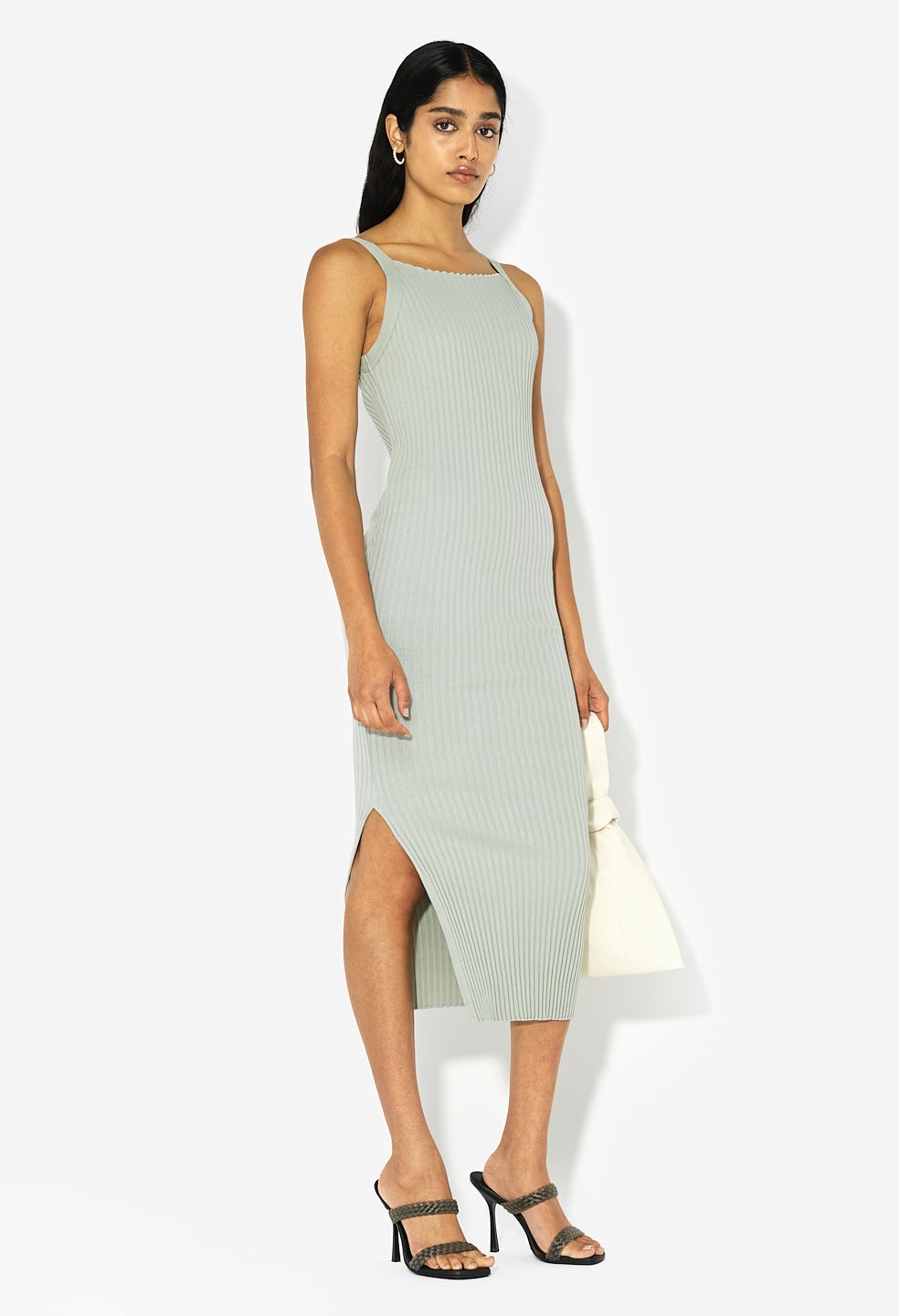 GINZA RIB TANK DRESS - 3