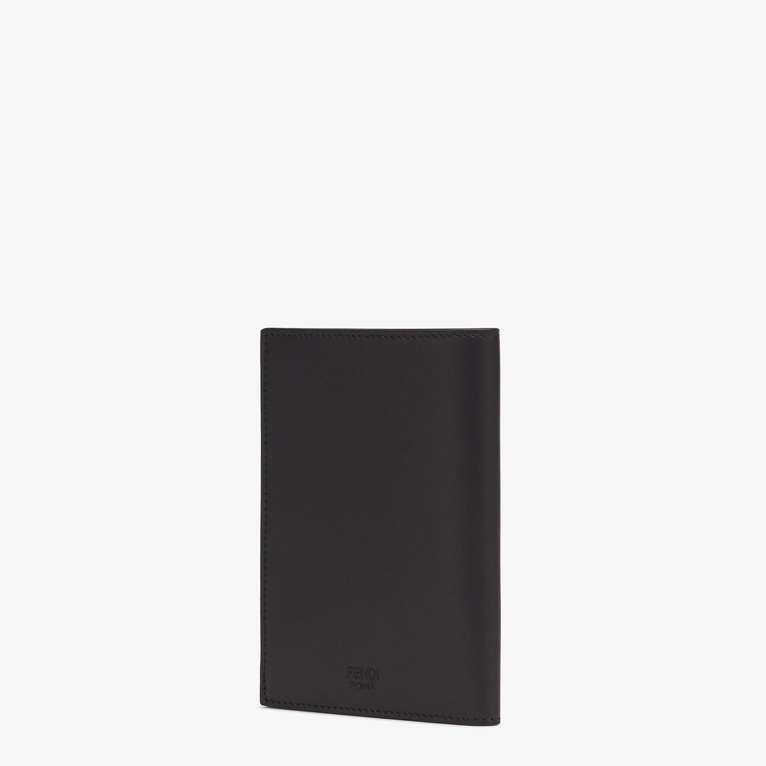 Black leather passport cover - 2