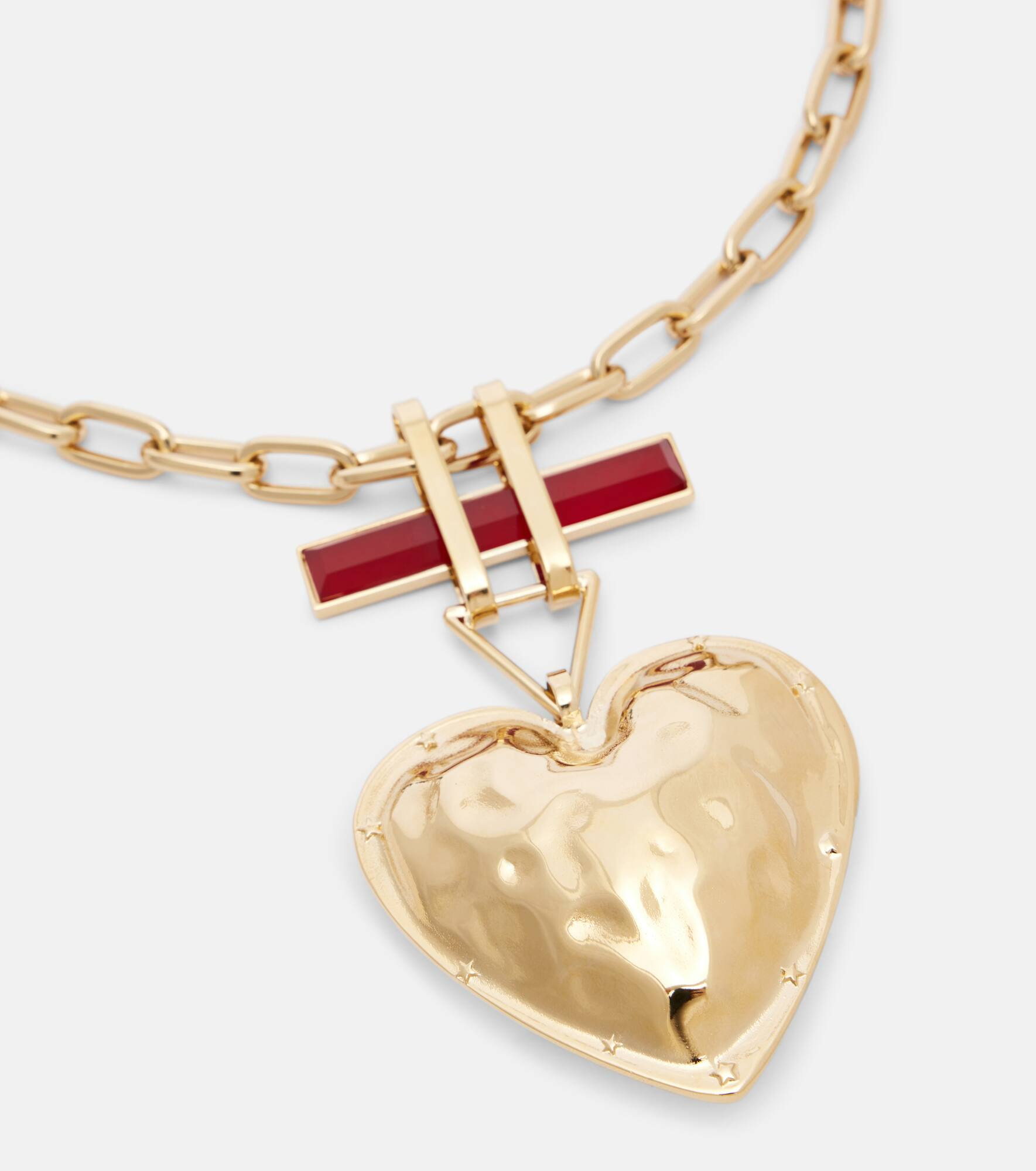 Beating pendant necklace - 2
