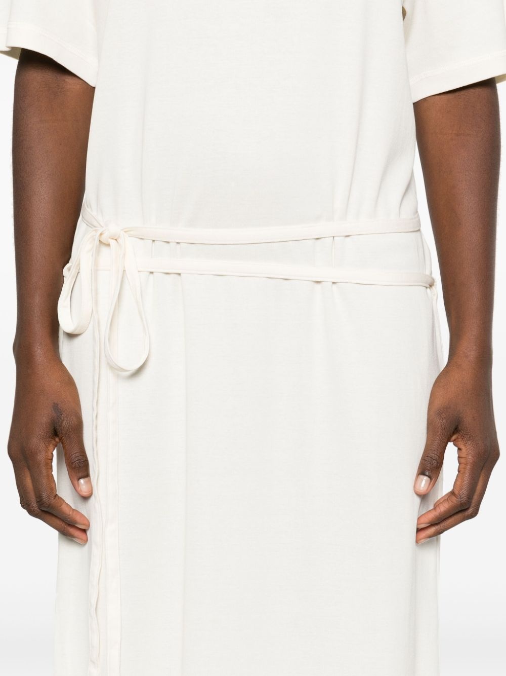 belted maxi dress - 5