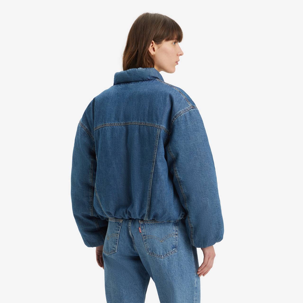'90S PADDED TRUCKER JACKET - 3