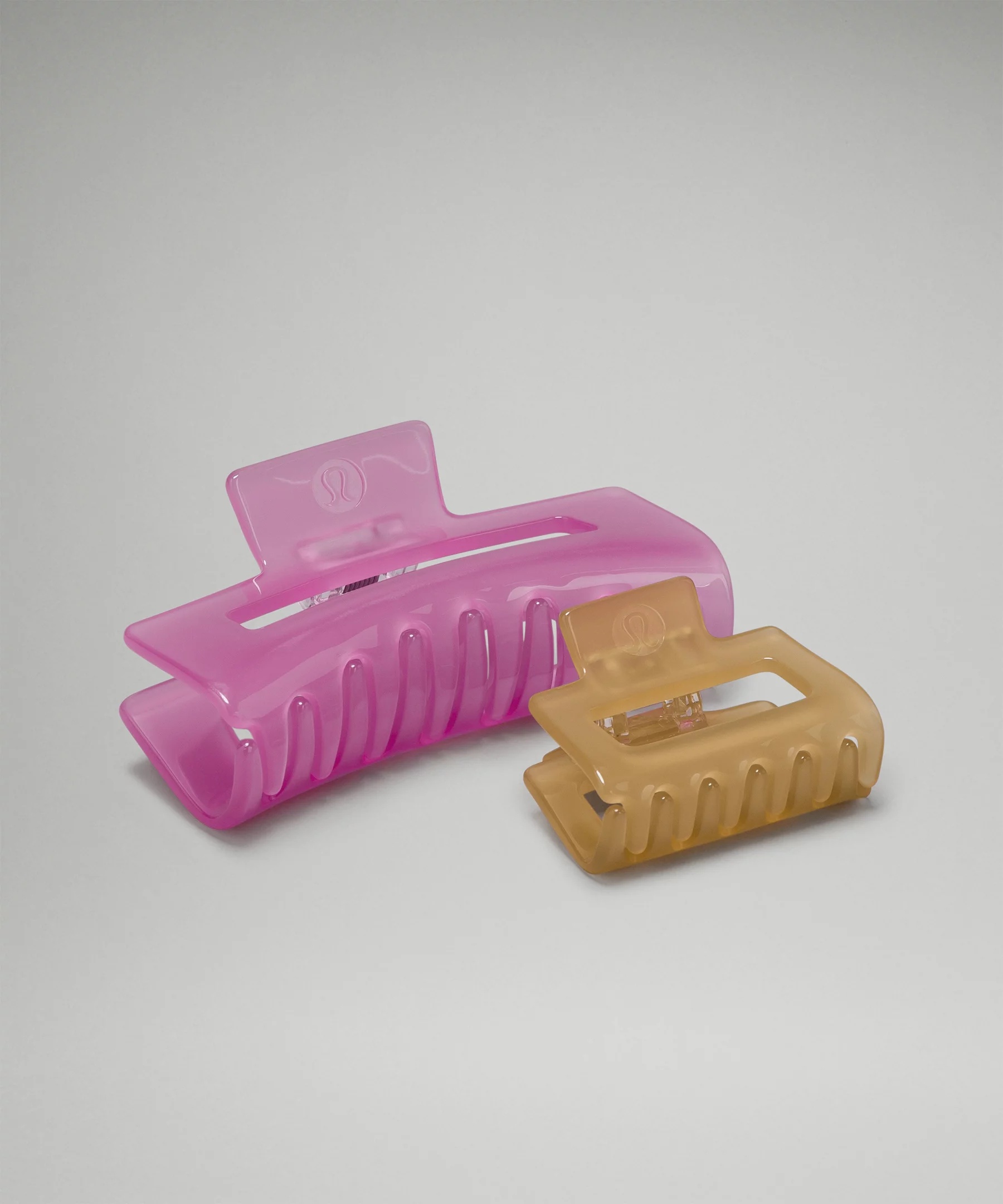 Extra Large + Medium Claw Hair Clips *2 Pack - 3