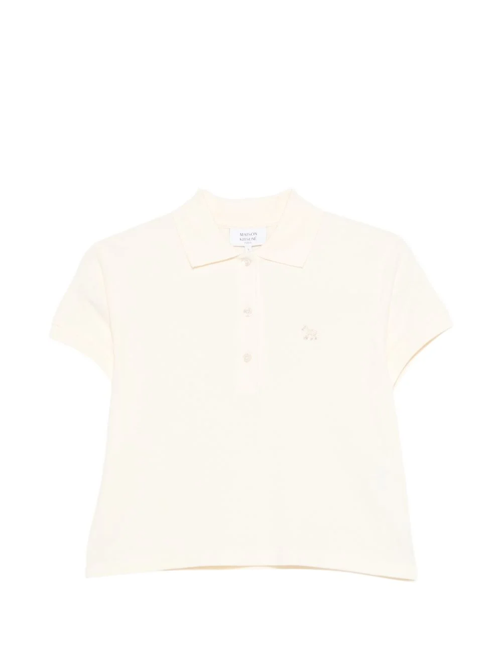 logo-patch polo top - 1