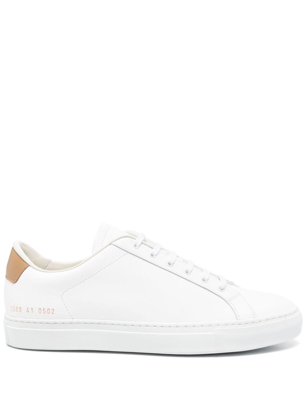 leather sneakers - 1