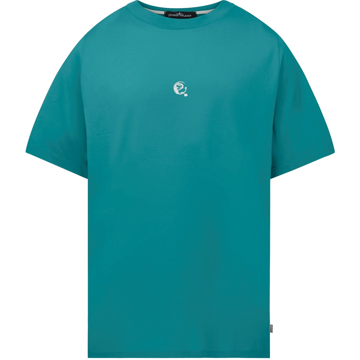 Stone Island Shadow Project Logo Print T-Shirt | REVERSIBLE