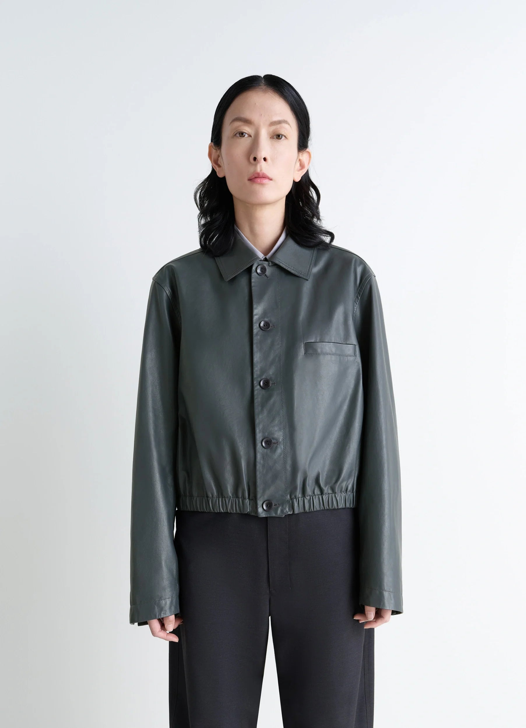 SOFT LEATHER BLOUSON - 2