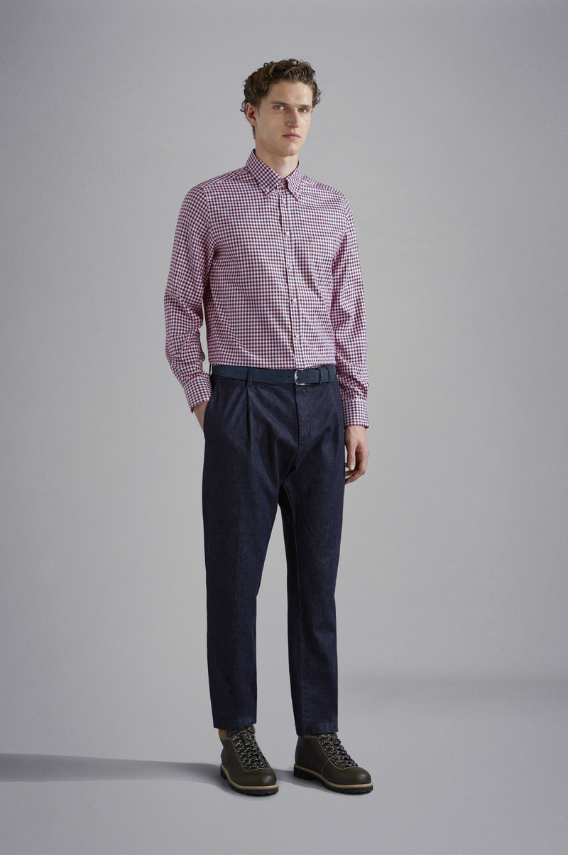 Paul & Shark COTTON SATIN SHIRT outlook