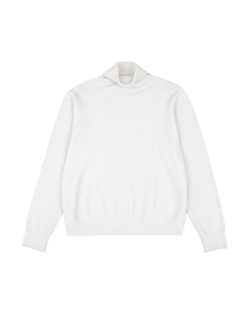 KNIT TURTLENECK BONE 5