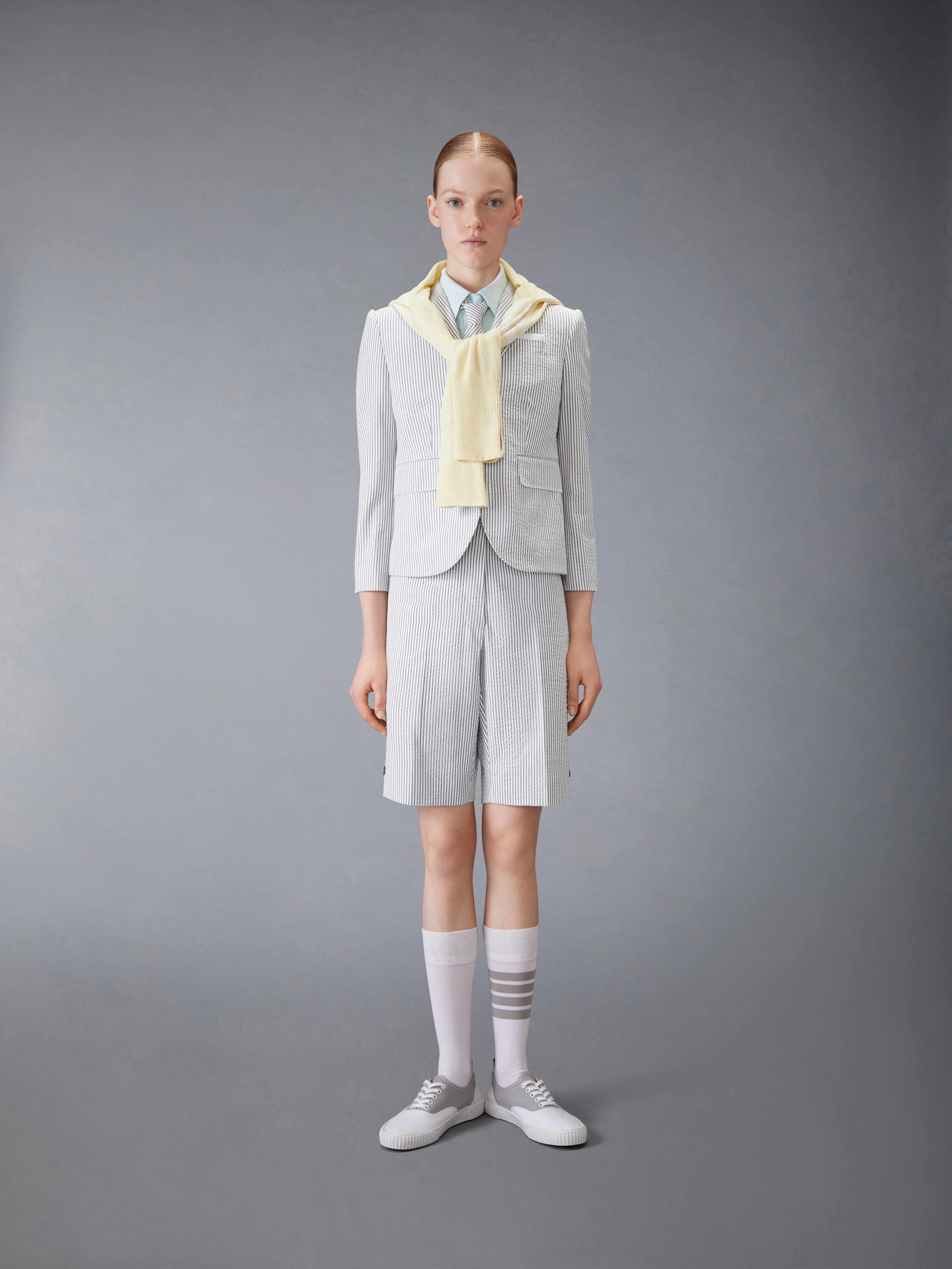 OXFORD CROPPED SHORT SLEEVE SHIRT - 5