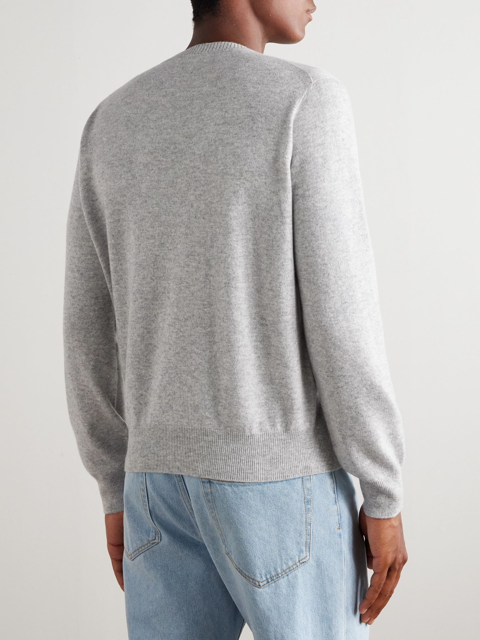 Cashmere Sweater Gray - 4