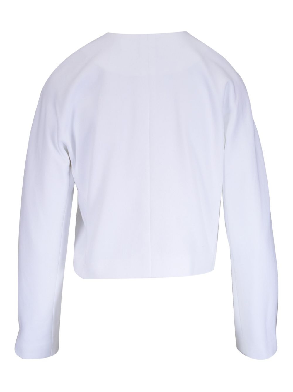collarless cotton jacket - 2
