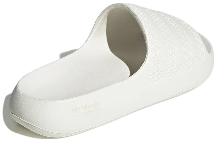 (WMNS) adidas Adilette Ayoon Slide 'Triple White' GV9536 - 5