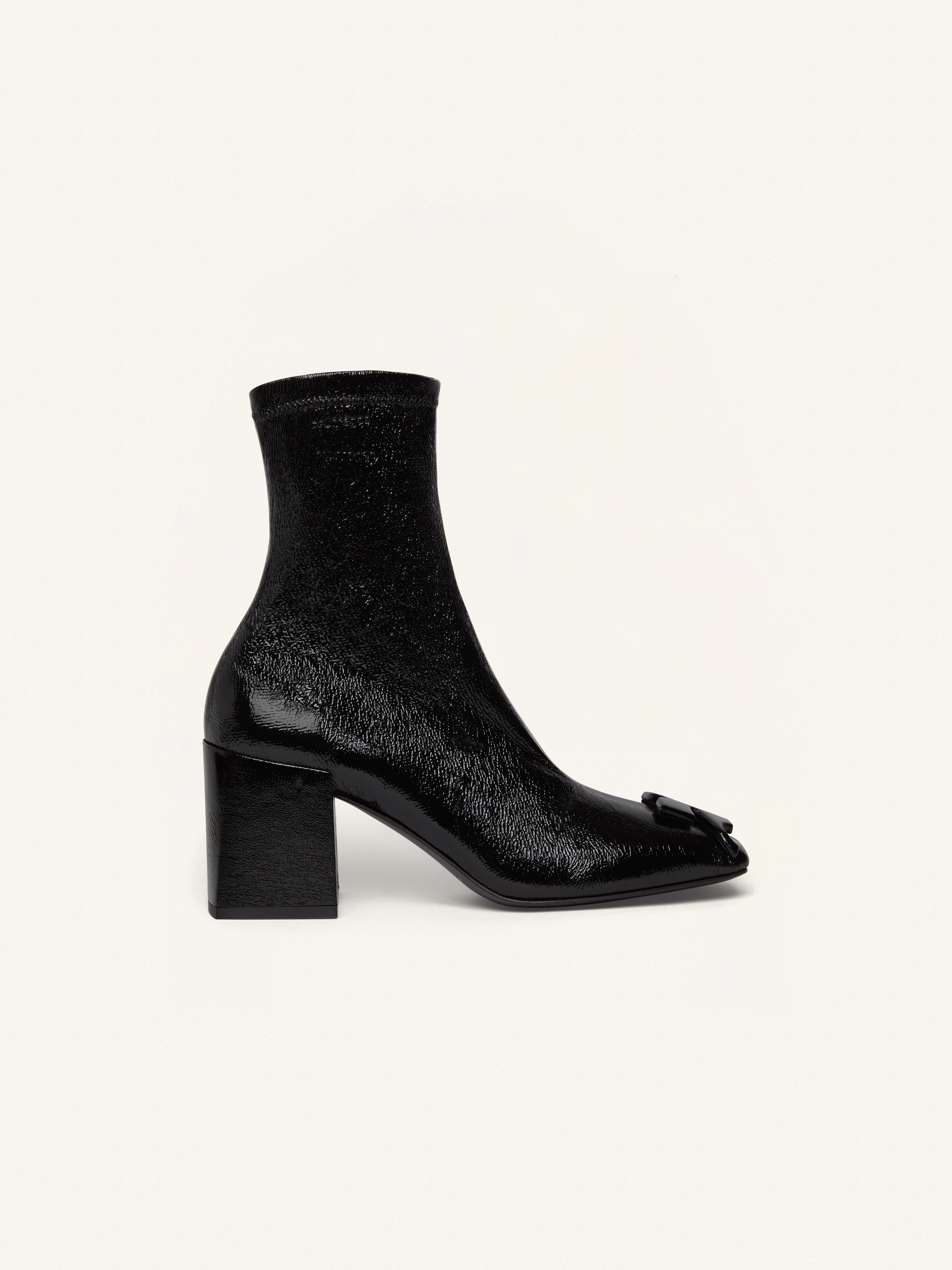 HERITAGE VINYL ANKLE BOOTS - 1