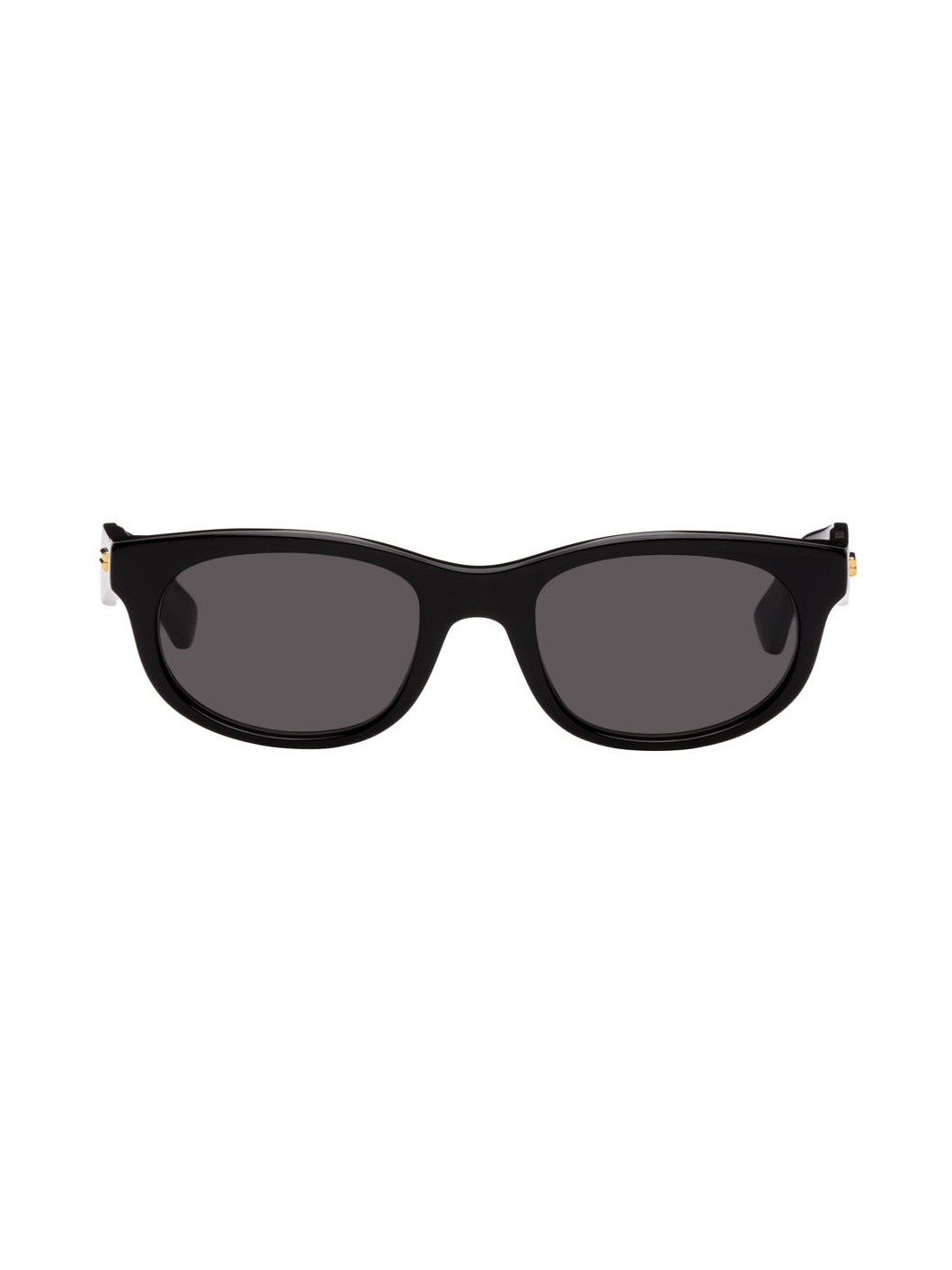 Black Oval Sunglasses - 1