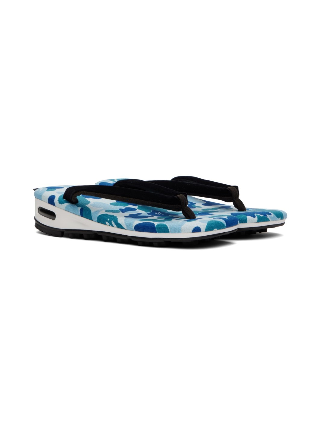 Blue goyemon Edition ABC Camo Unda Sandals - 4