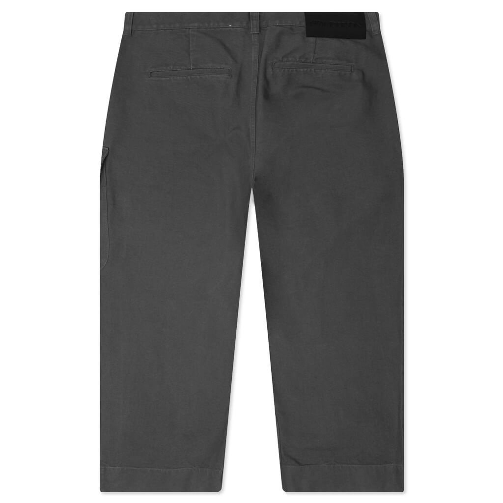 RELAXED CARGO TROUSERS - GREY - 2