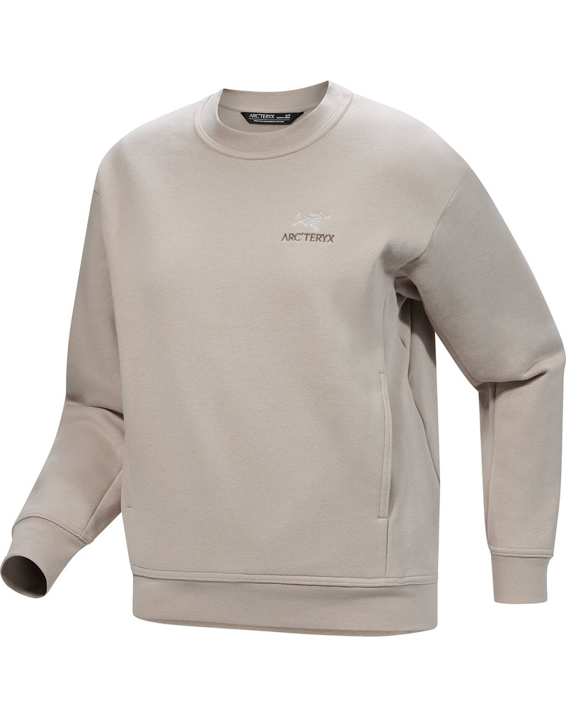 Emblem Fleece Crew Neck Pullover 1