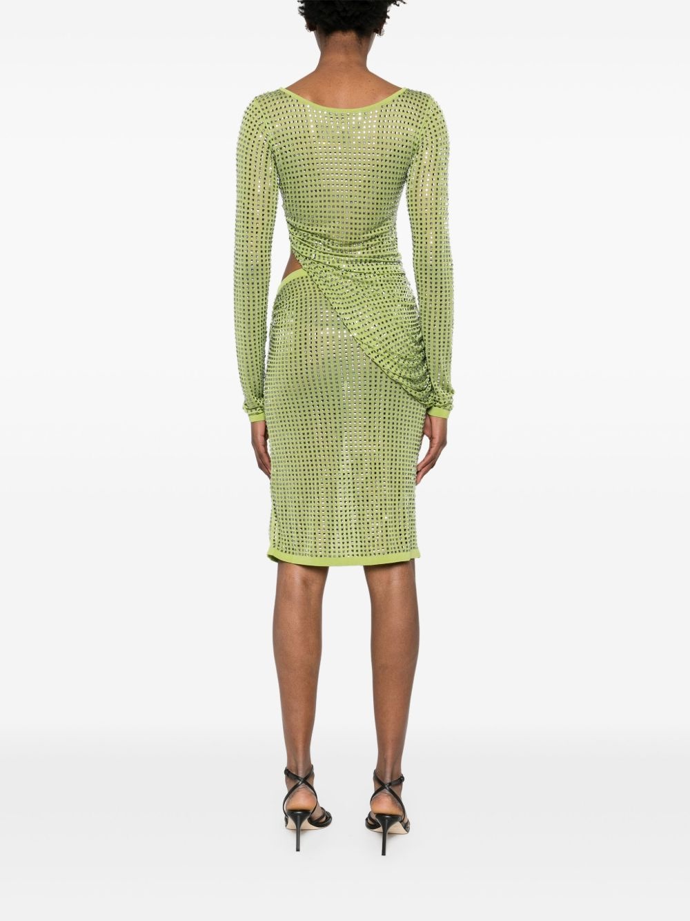Cirrus Hotfix Cutaway midi dress - 4