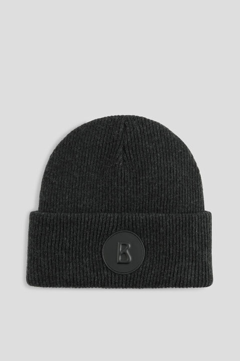 Gustav Beanie in Anthracite melange 1