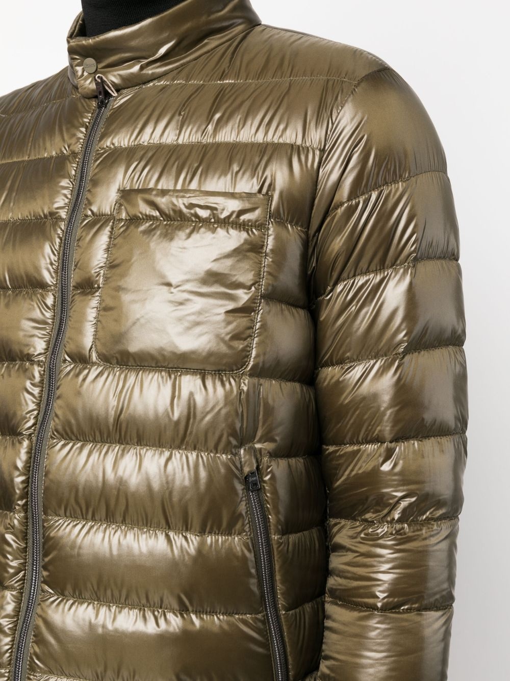 quilted zip-up padded jacket - 5