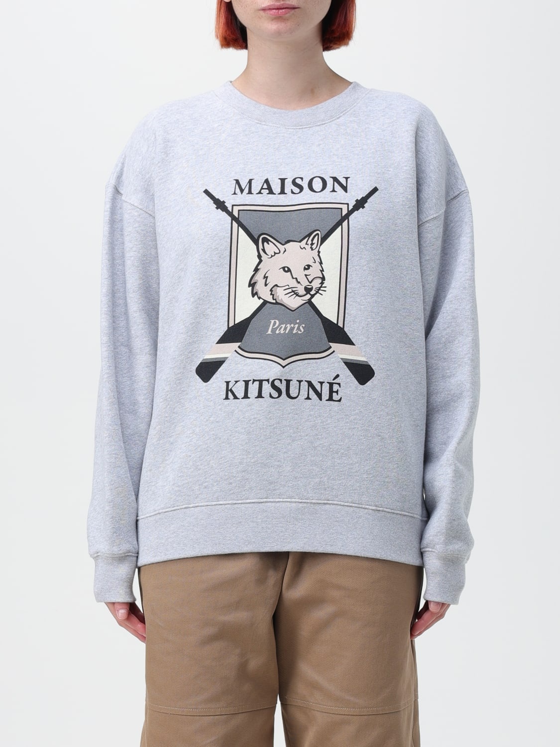 Maison Kitsuné sweatshirt with graphic print - 1