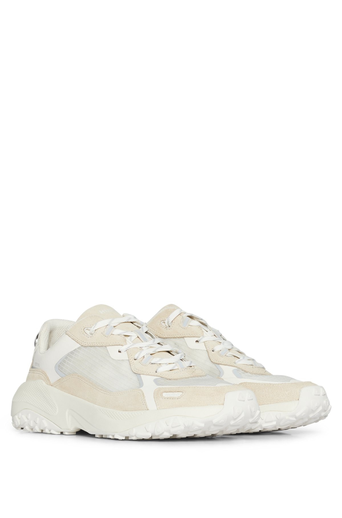 MIXED-MATERIAL TRAINERS WITH RIPSTOP MESH - 2