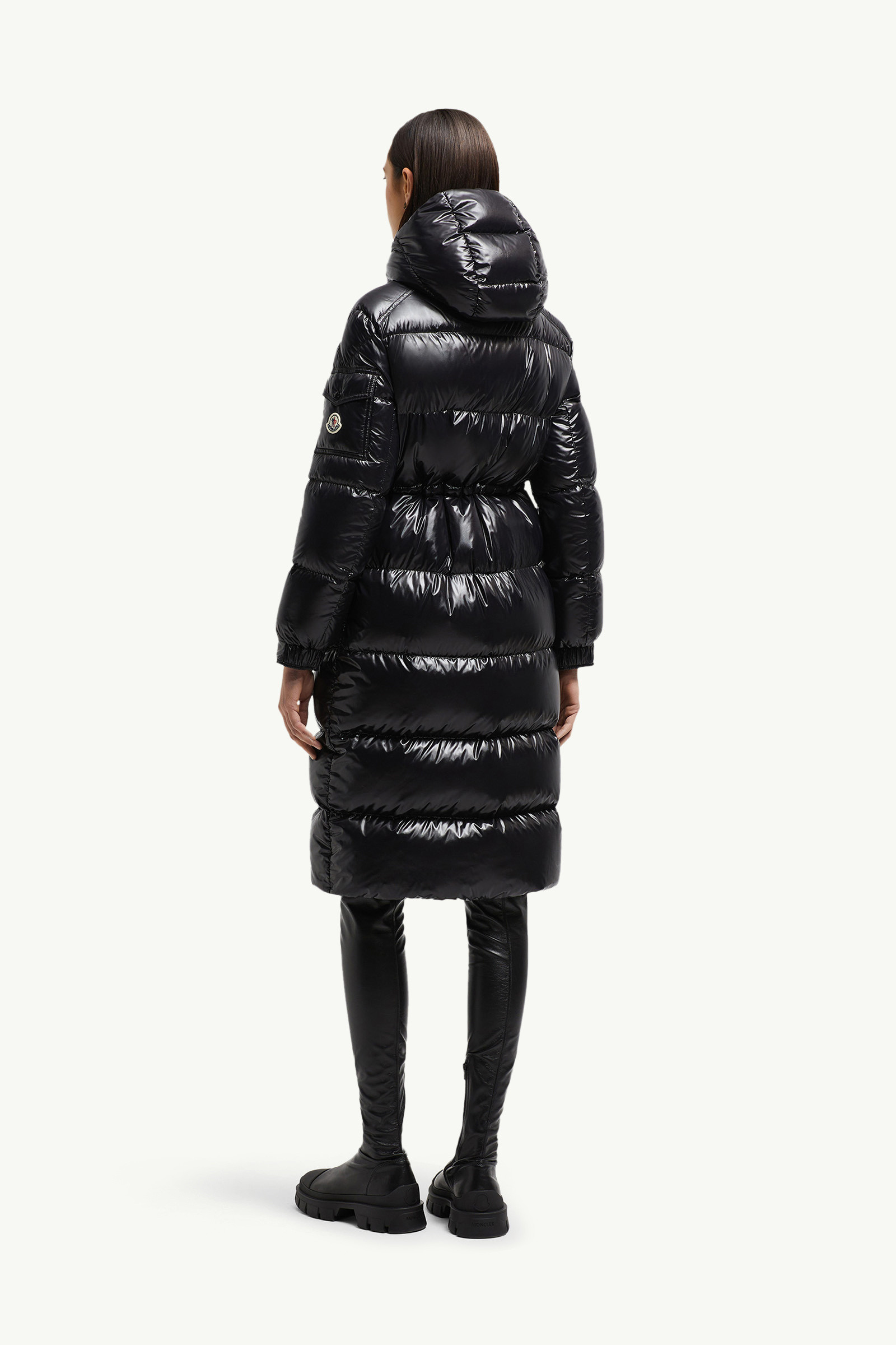 Cavettaz Hooded Long Down Jacket - 5