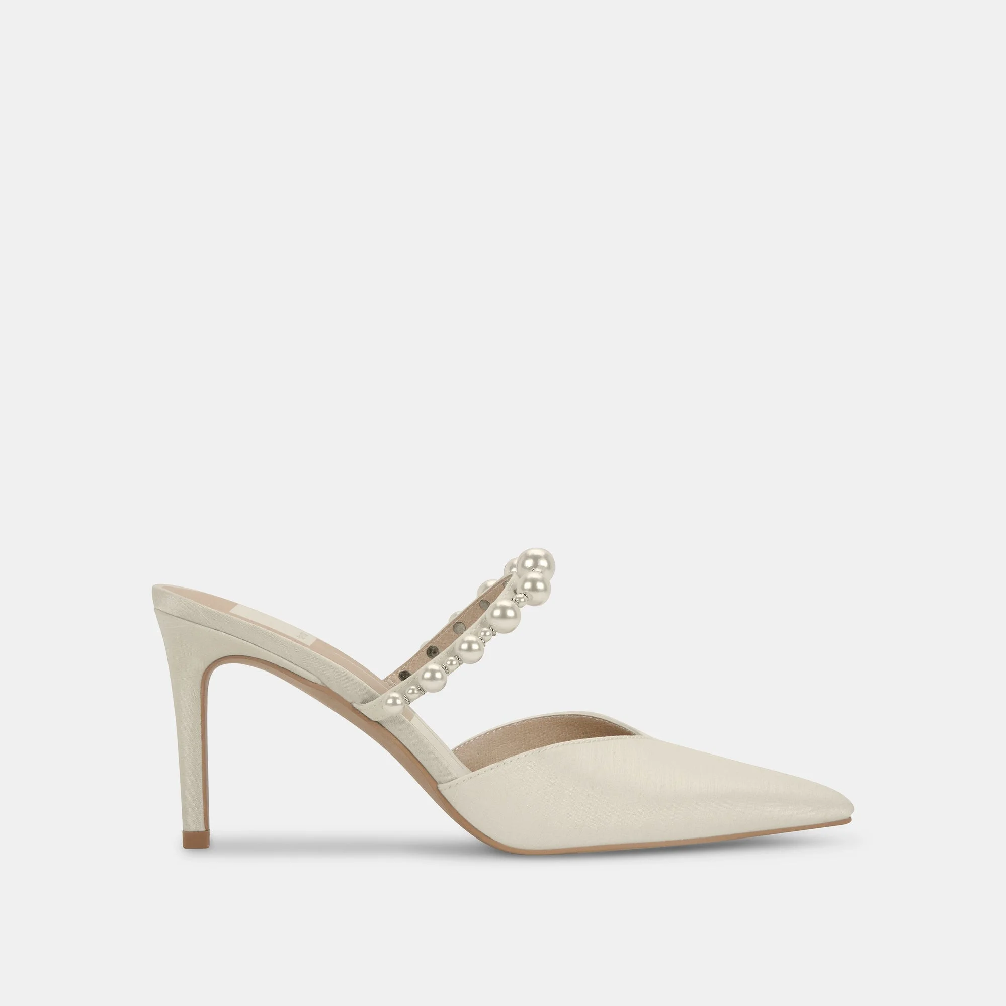 KANIKA PEARL HEELS VANILLA SILK - 1