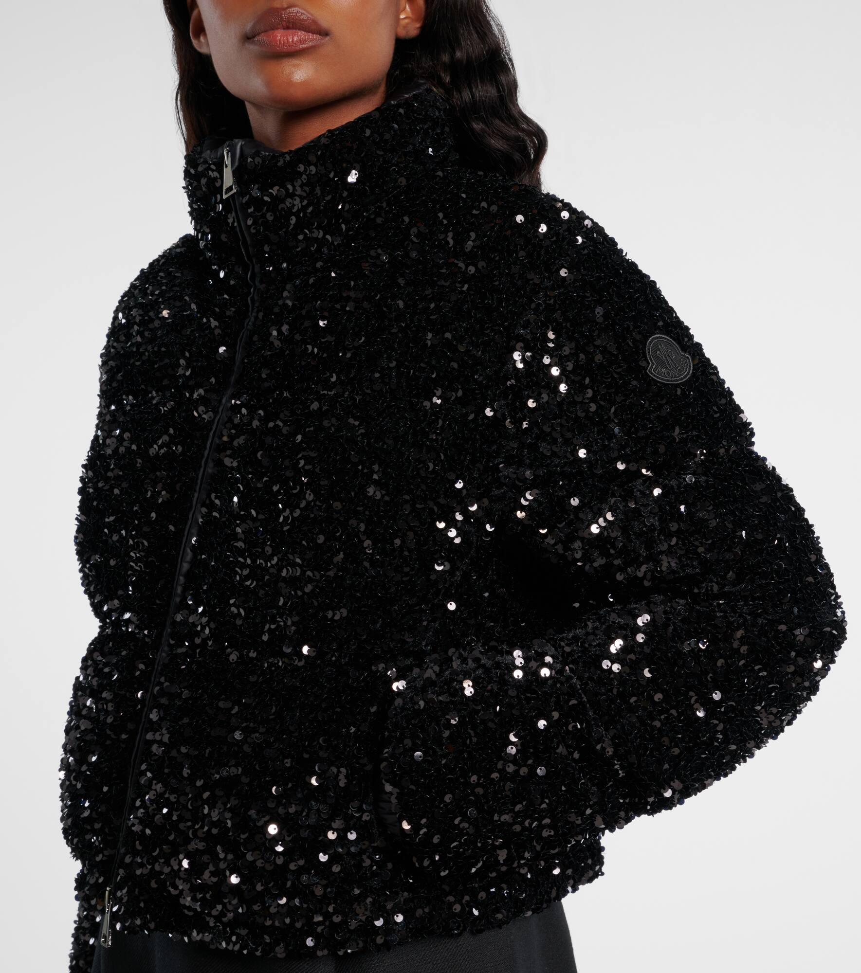 Louvi sequined down jacket - 5