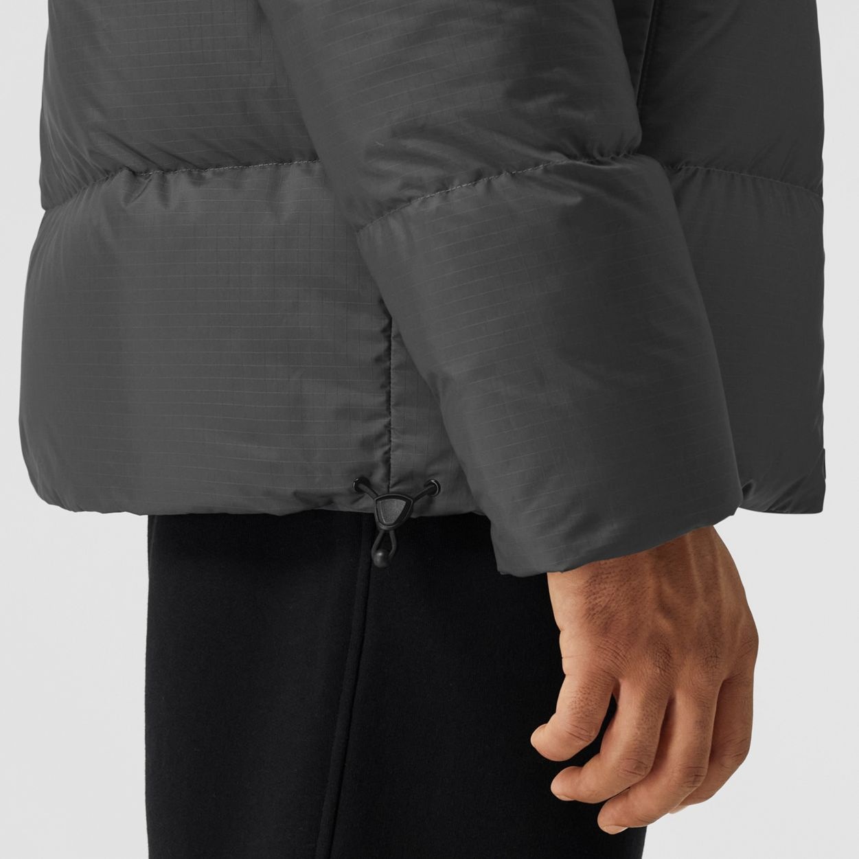 Packaway Hood Reversible Check Nylon Puffer Jacket - 5