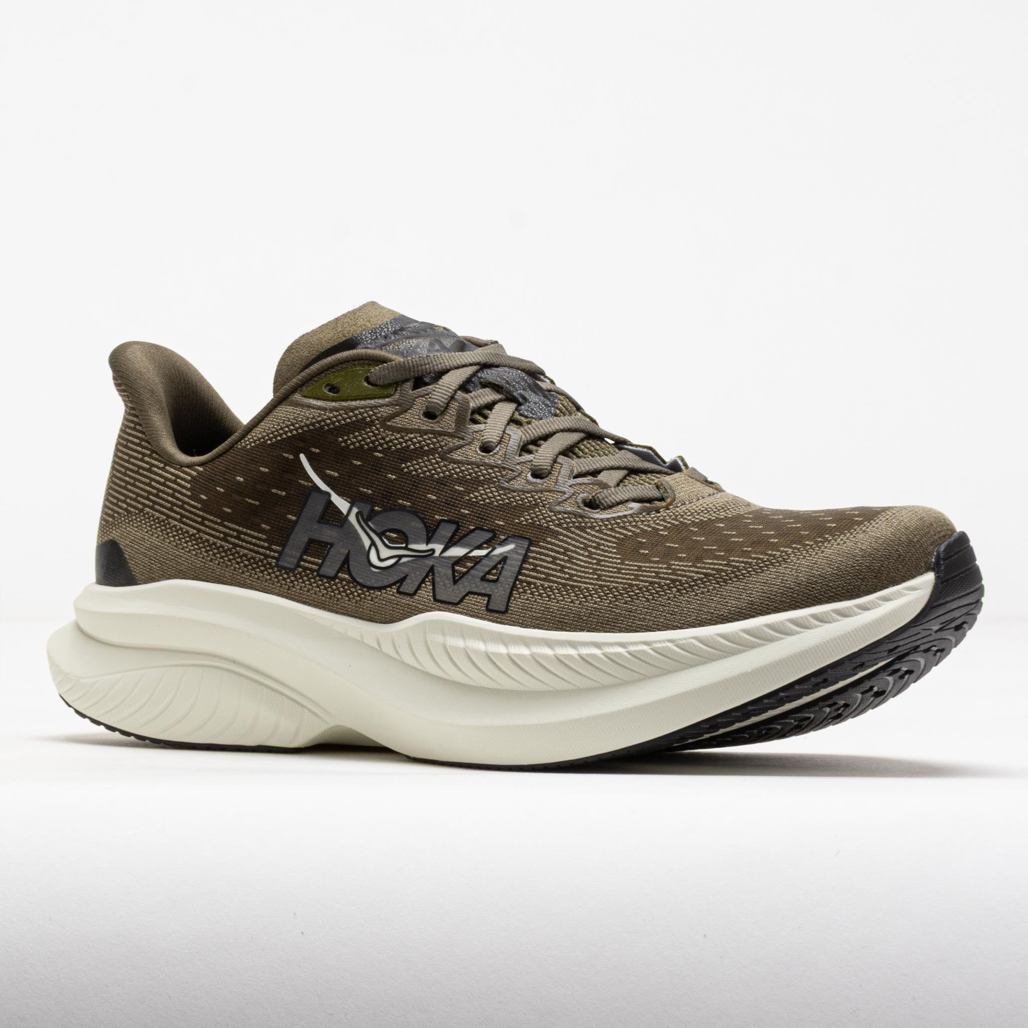 HOKA Mach 6 Men's Antique Olive/Truffle Salt - 5