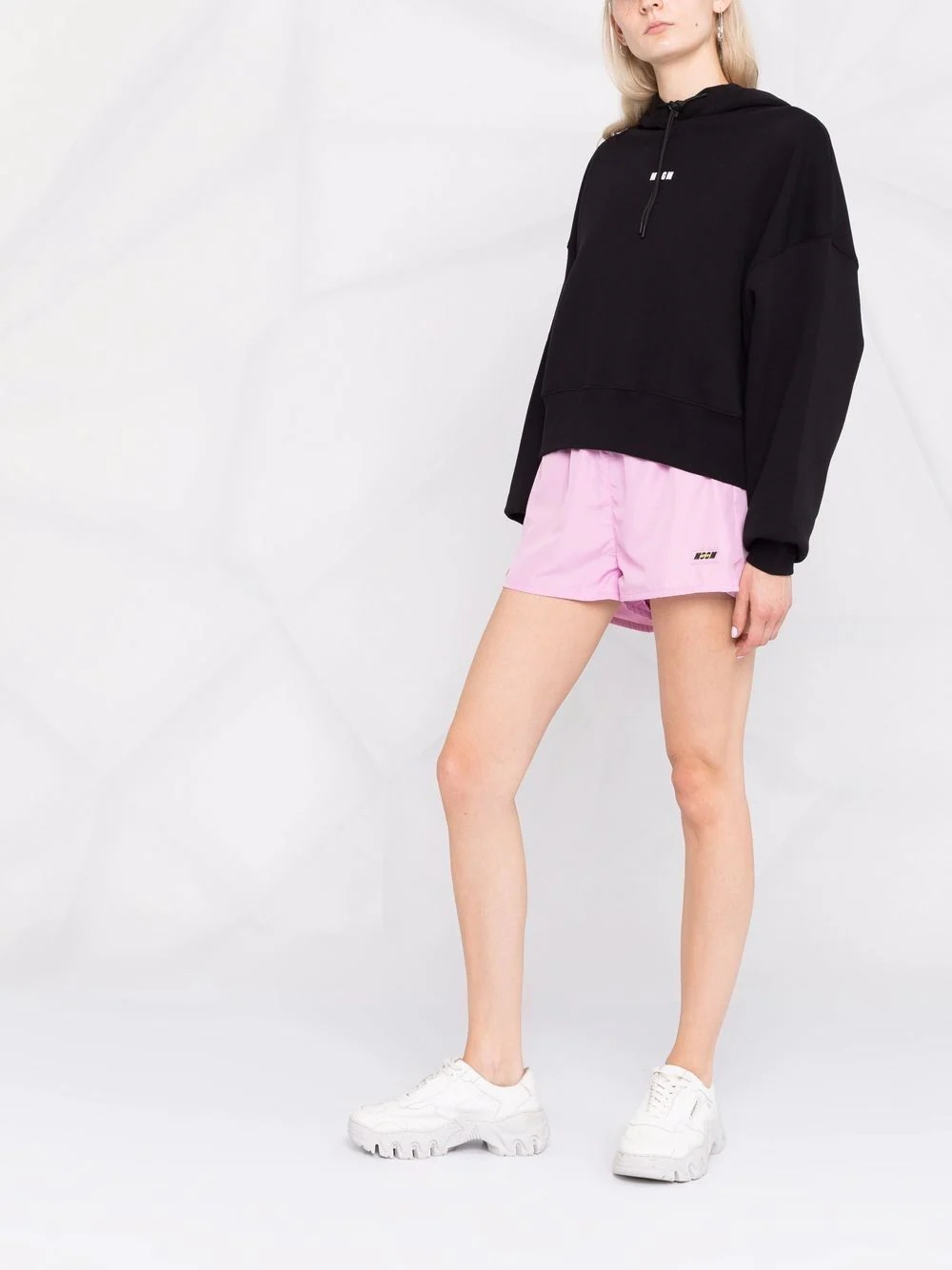 logo-print hoodie - 6