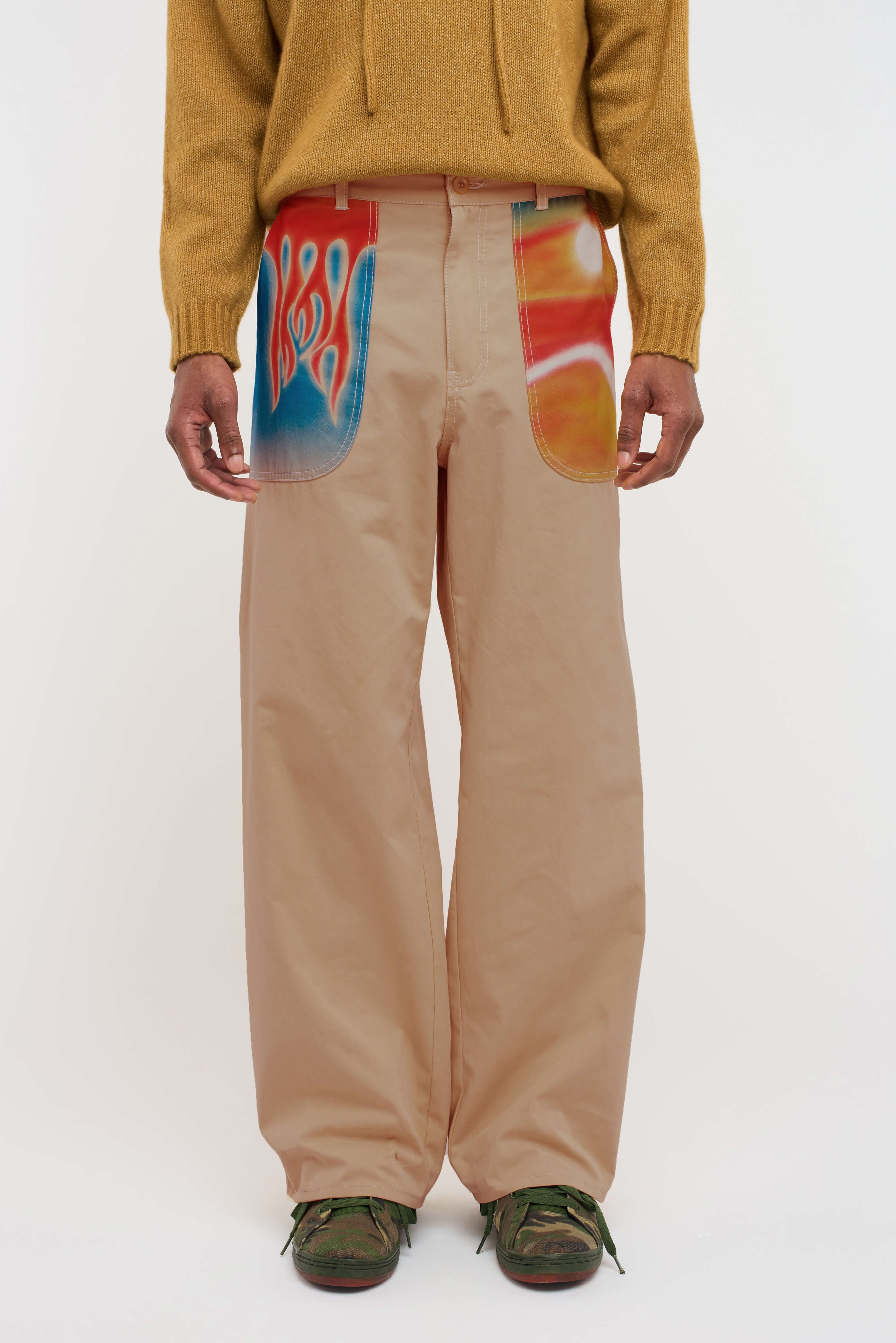 SILVANO AIRBRUSH TRUST PANT - 4
