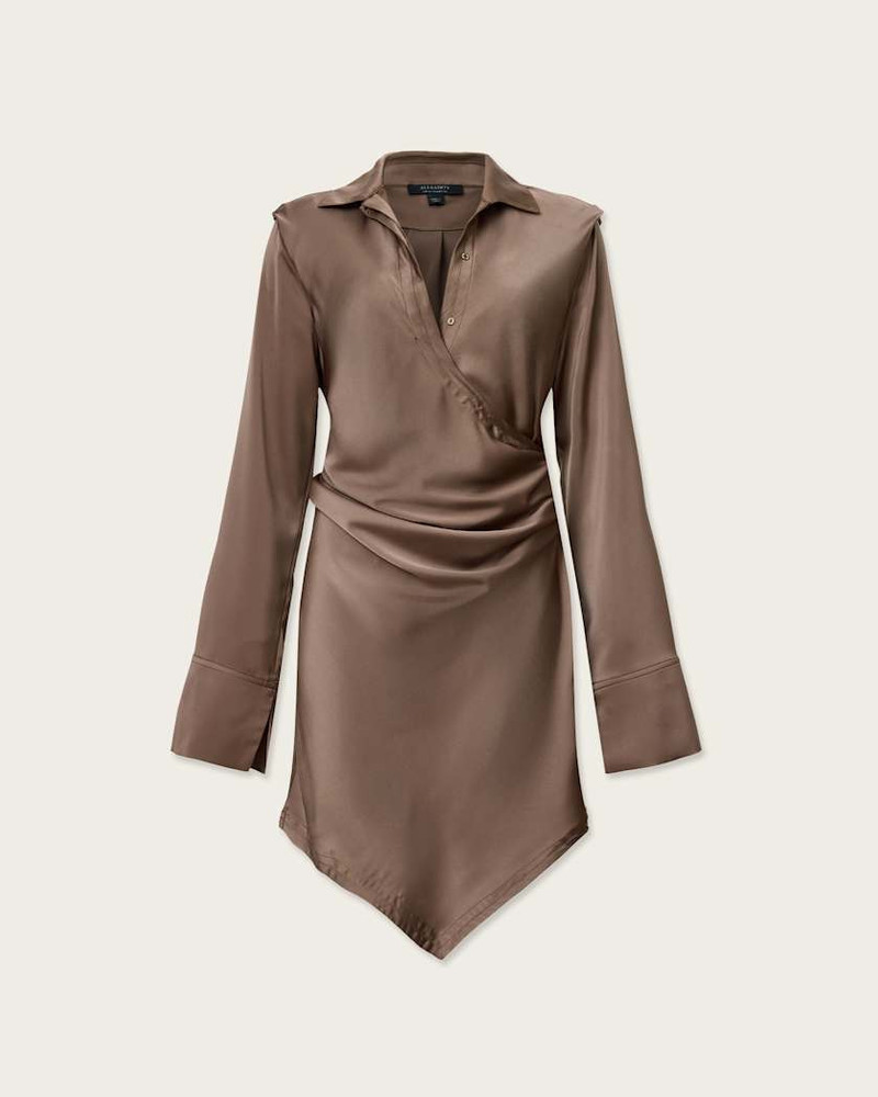 TIRA SATIN MINI DRESS 1