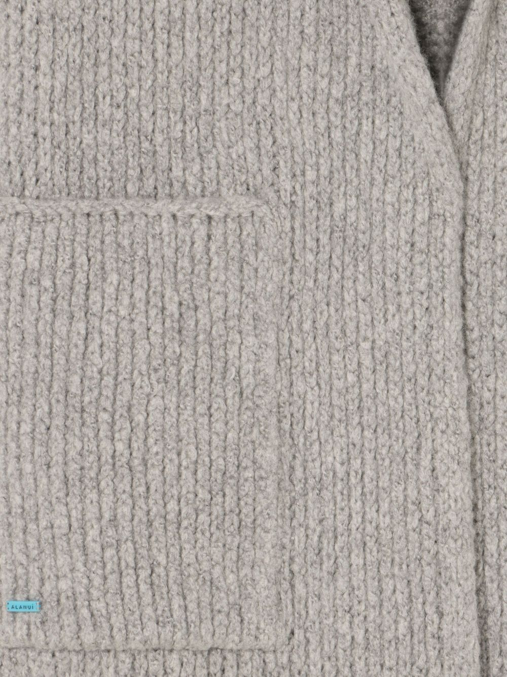 Finest ribbed belted cardi-coat - 5
