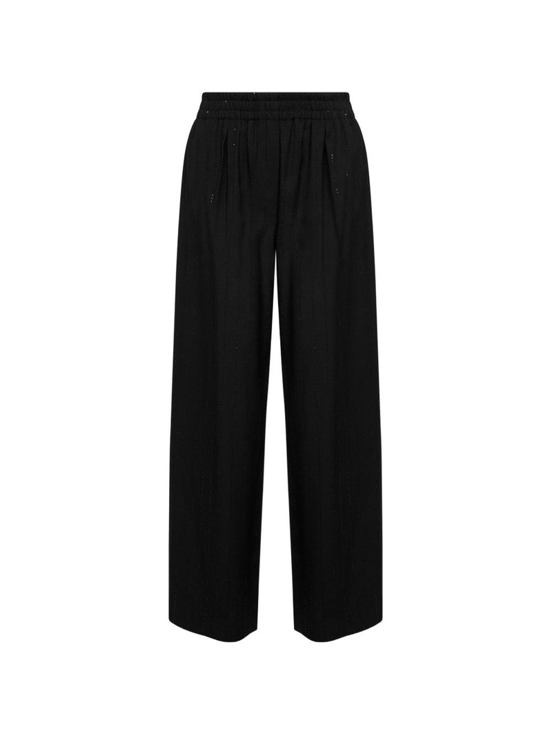 sequin striped trousers 1