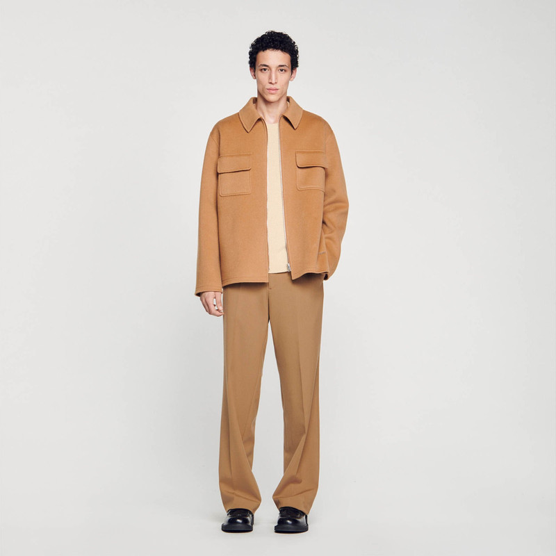 Sandro ZIPPED OVERSHIRT outlook