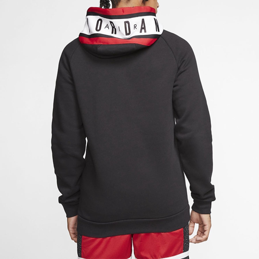 Air Jordan Sports Casual Hooded Jacket Black BQ5650-010 - 3
