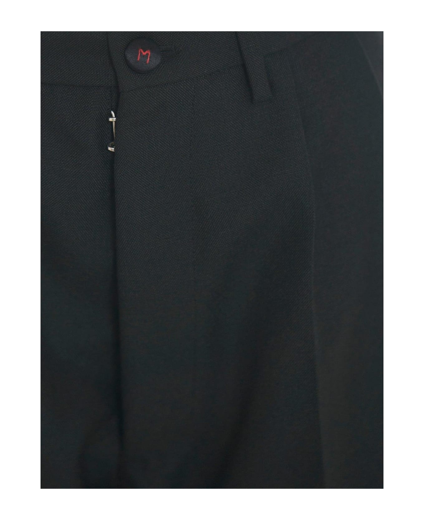 High-waist Pleated Trousers - 3