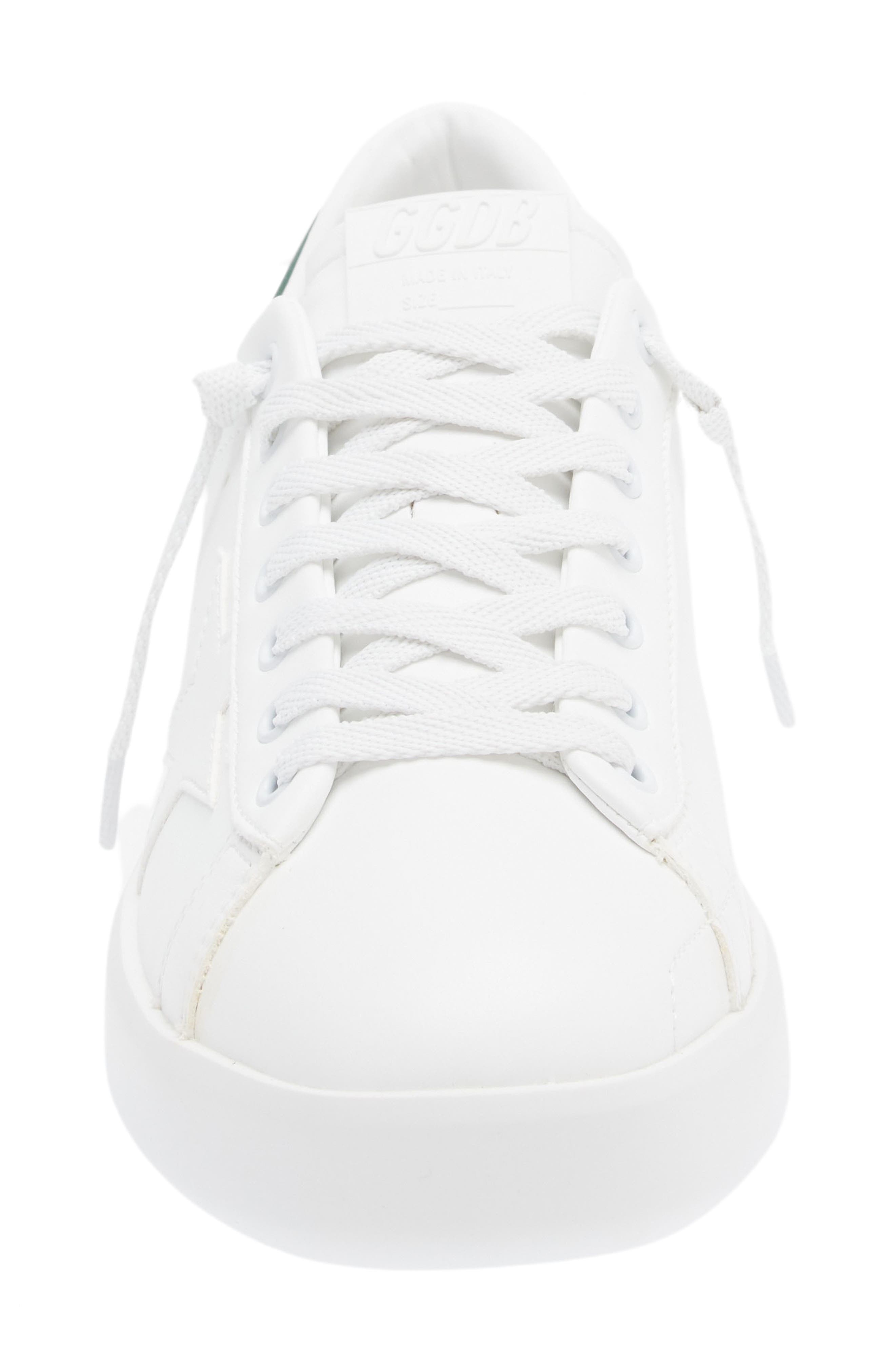 Golden Goose Purestar Sneaker in White/Green at Nordstrom - 4