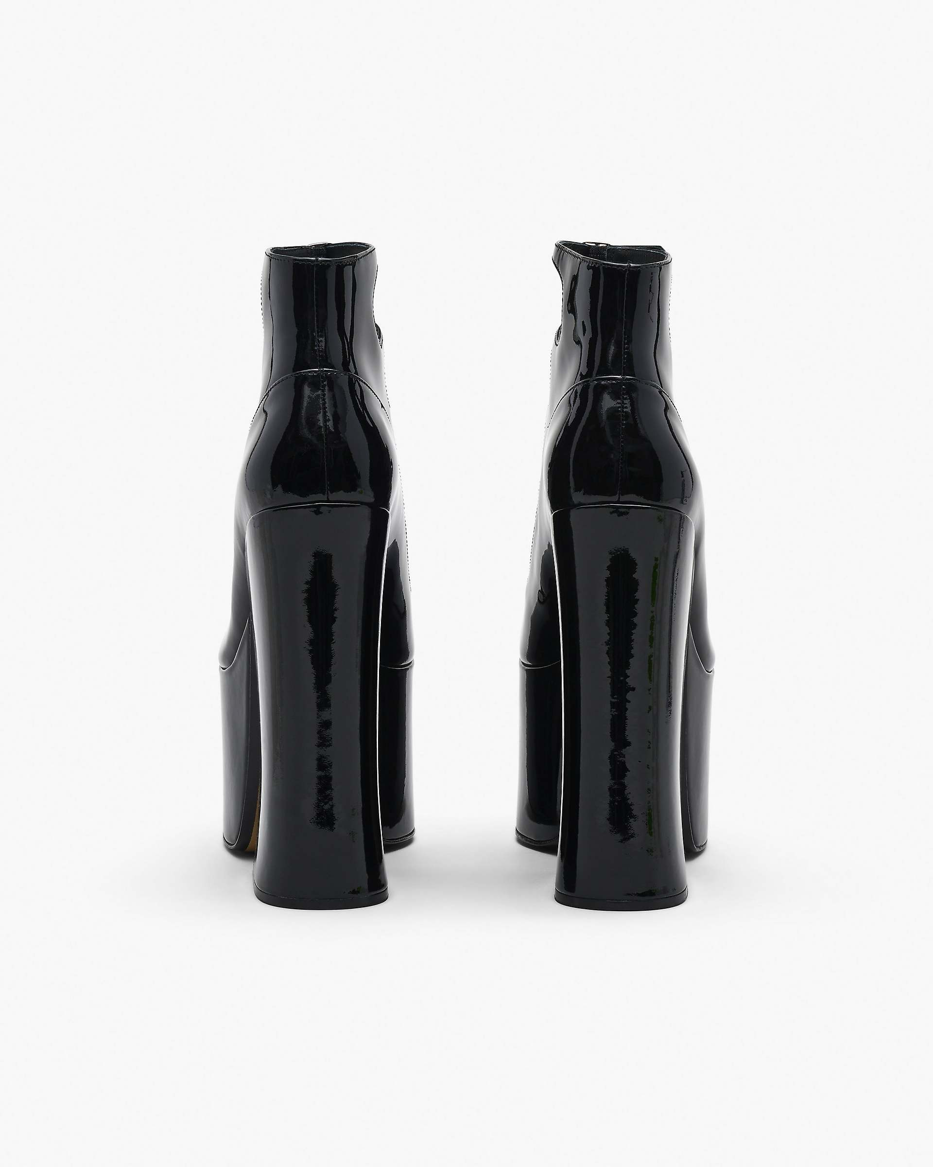 THE PATENT LEATHER KIKI ANKLE BOOT - 7