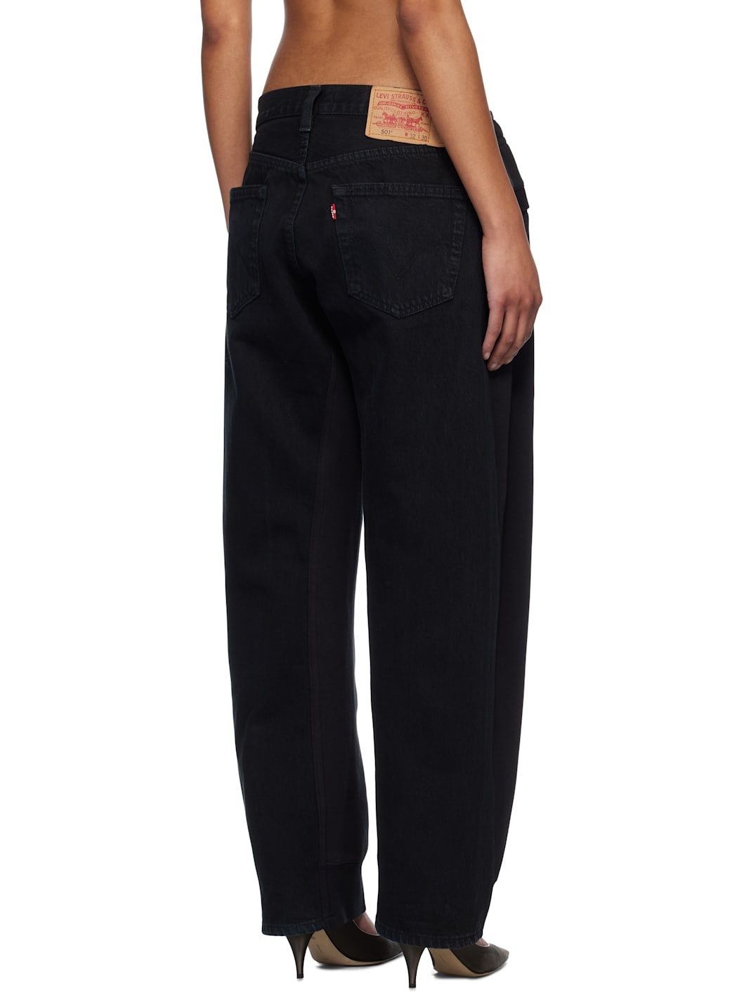 BLESS Black Overjogging Jeans | REVERSIBLE