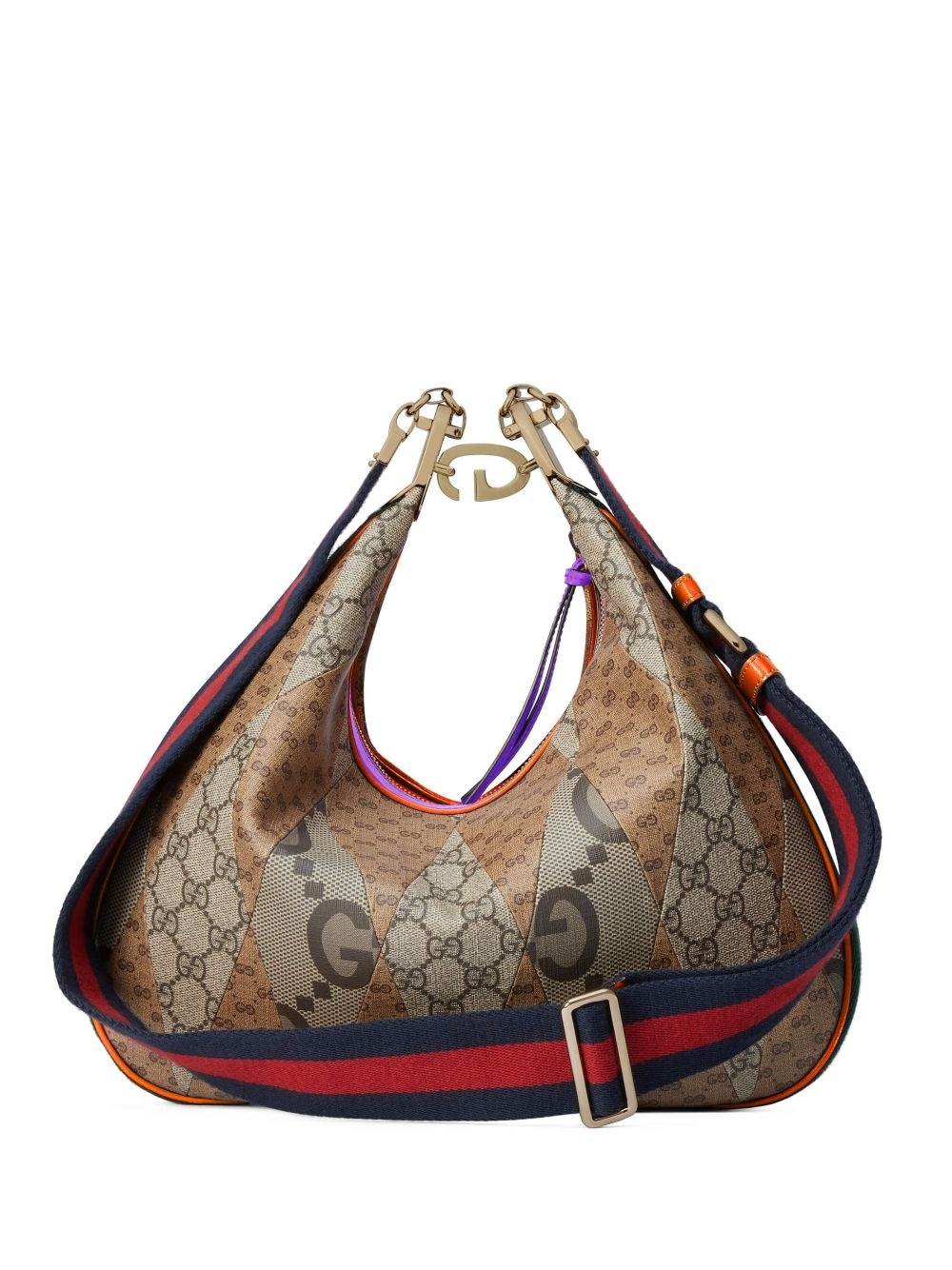 large Gucci Attache shoulder bag - 2