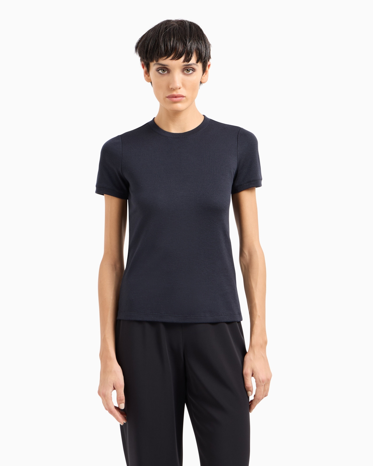 Pure cashmere T-shirt - 4