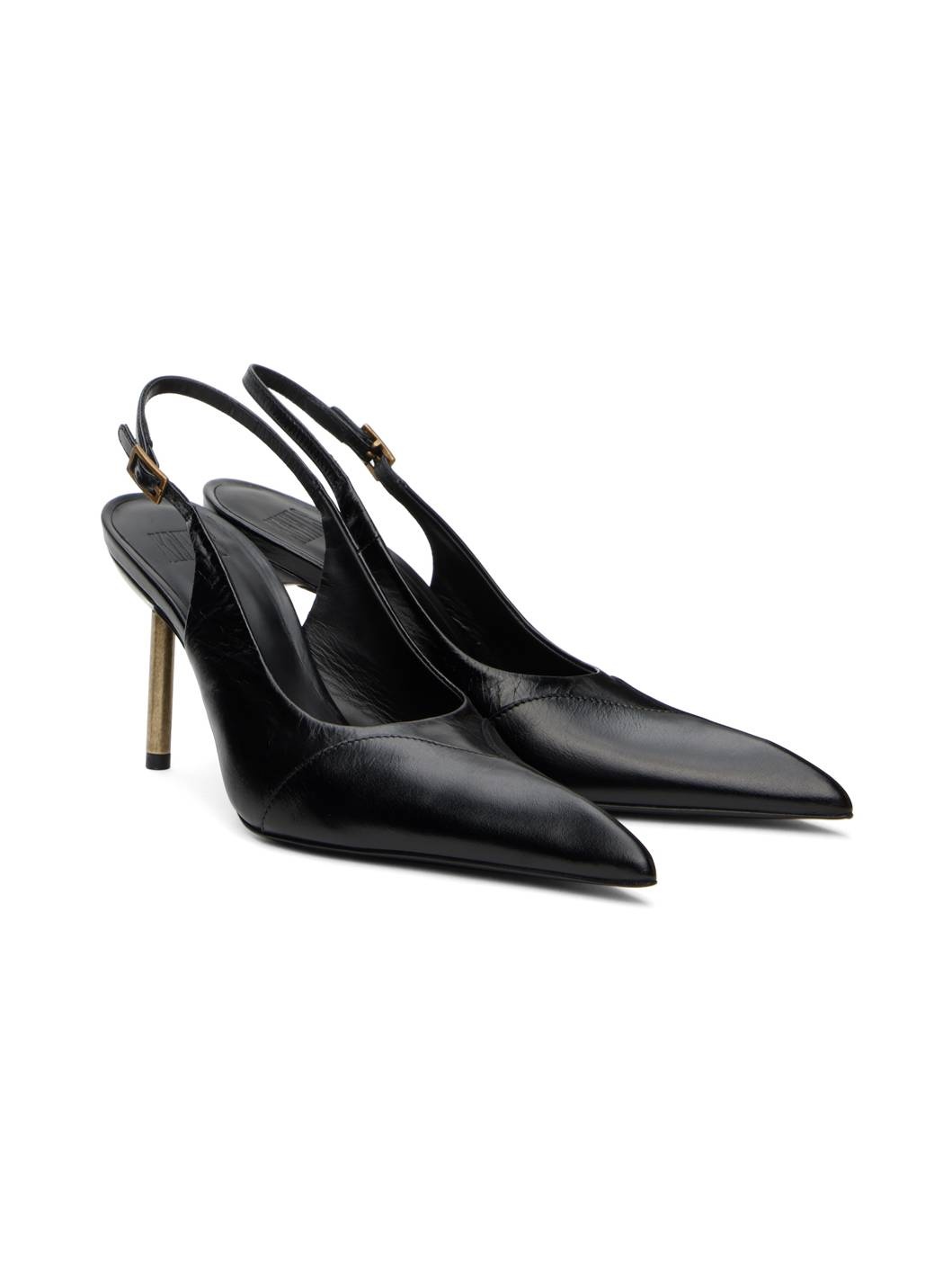 Black Carmine Heels - 4