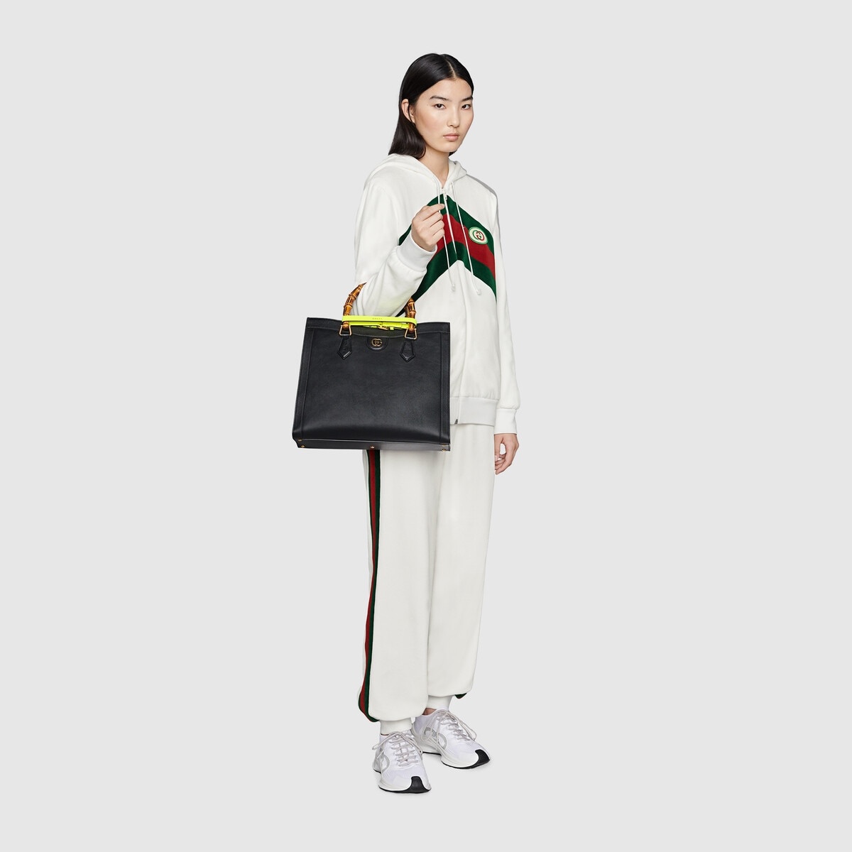 Cotton jogging pant with Web - 2