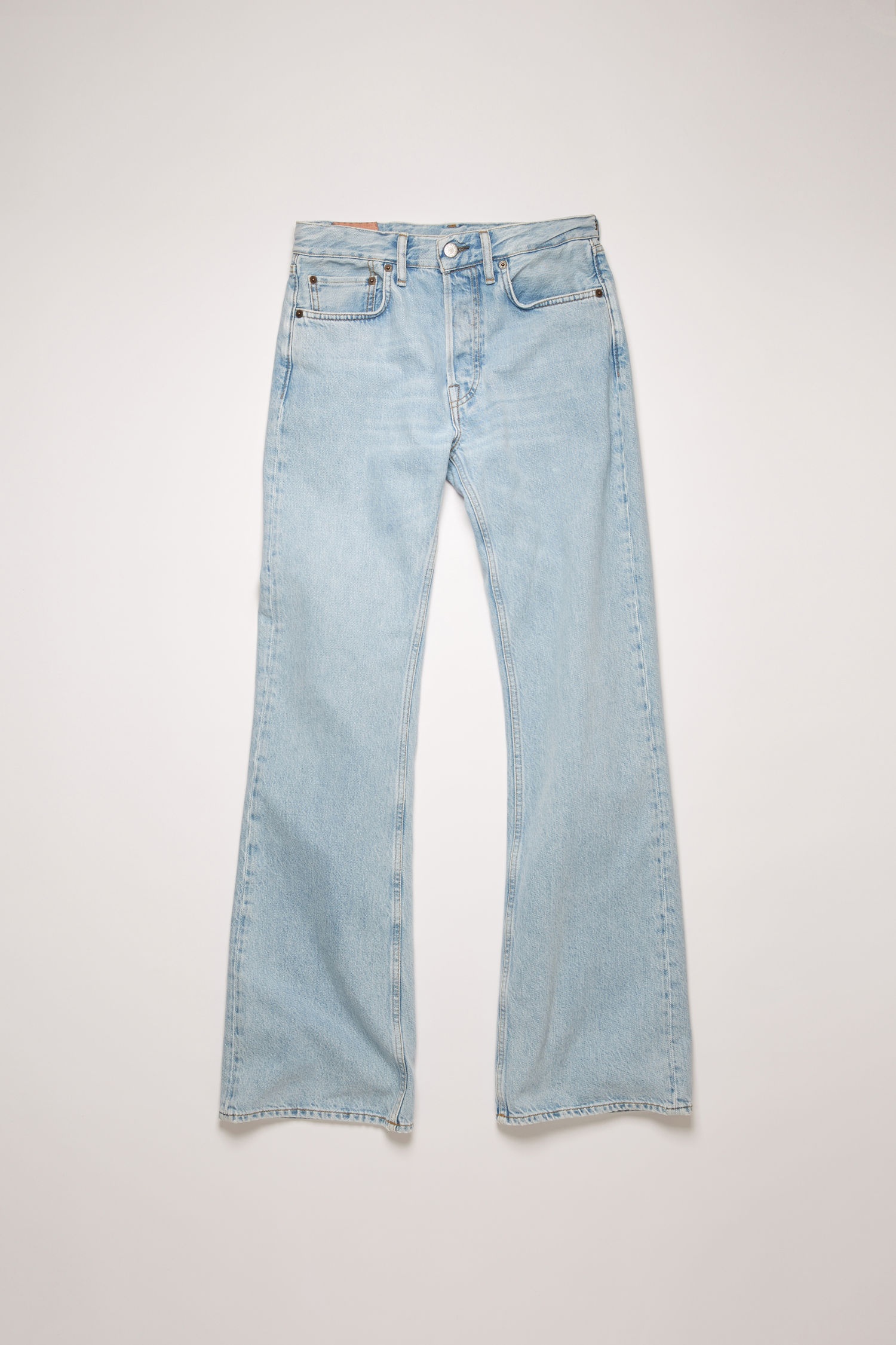 Relaxed bootcut jeans sky blue - 1