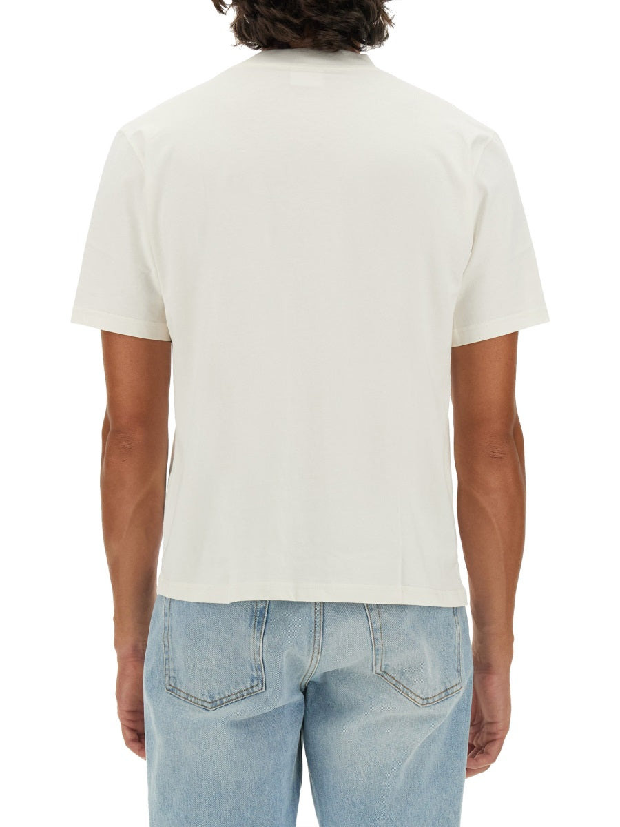 Courreges Men T-Shirt With Logo - 3