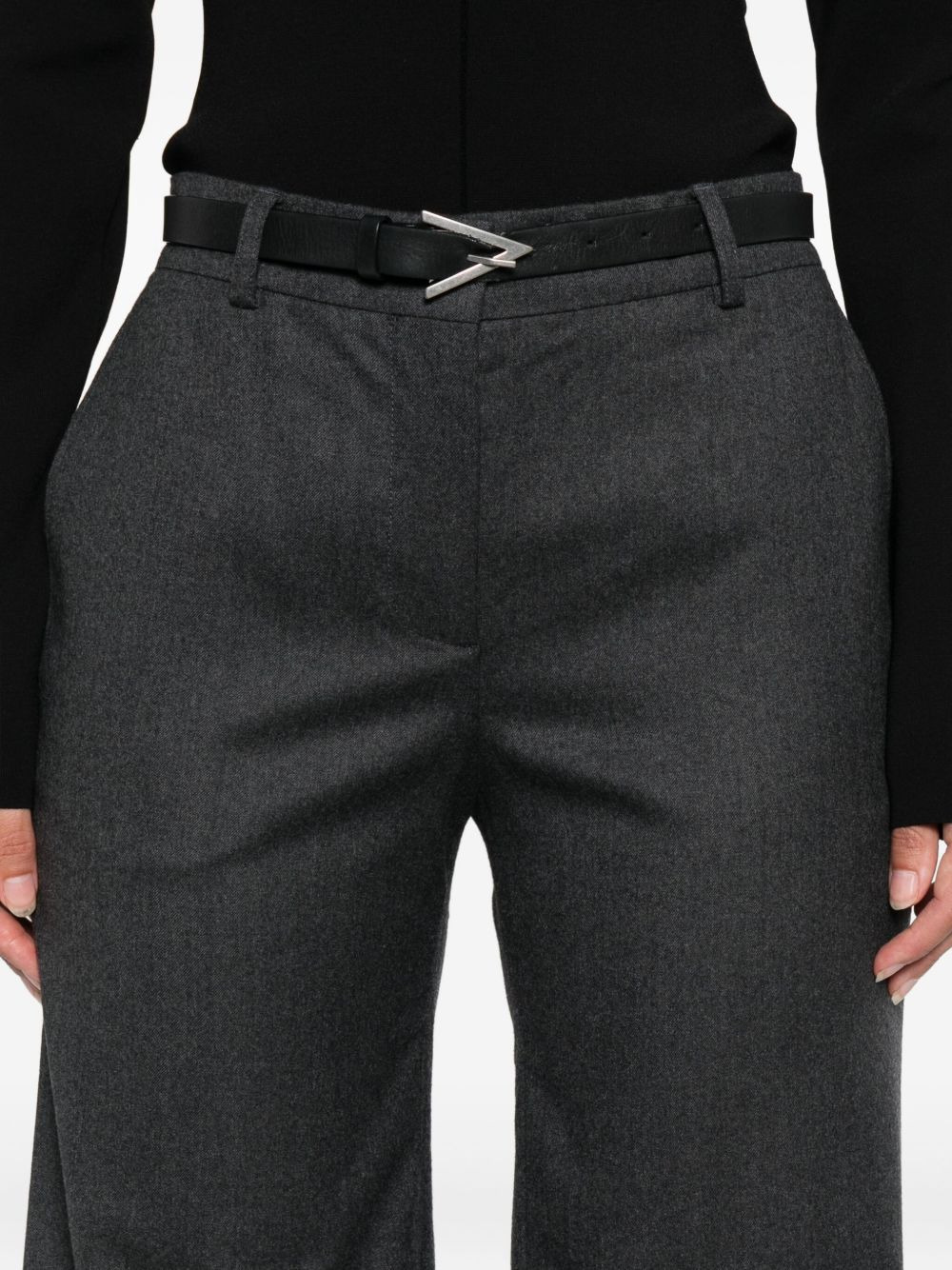 tailored wool trousers - 5