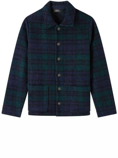 A.P.C. Franckie Jacket Dark Navy Blue outlook